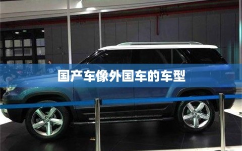 国产车像外国车的车型