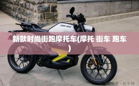 新款时尚街跑摩托车(摩托 街车 跑车)