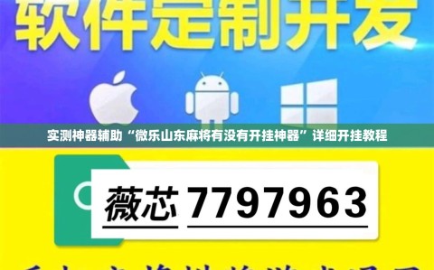 实测神器辅助“微乐山东麻将有没有开挂神器”详细开挂教程