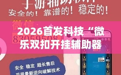 2026首发科技“微乐双扣开挂辅助器通用版”(辅助神器)开挂详细教程