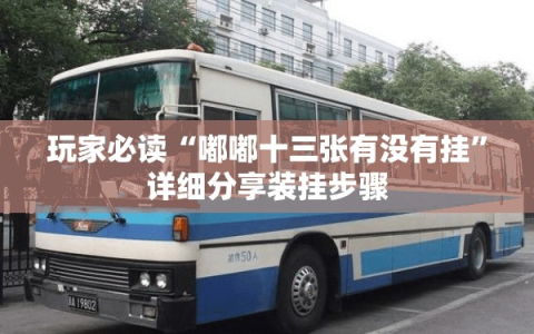 玩家必读“嘟嘟十三张有没有挂”详细分享装挂步骤