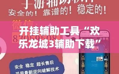 开挂辅助工具“欢乐龙城3辅助下载”开挂(透视)辅助教程