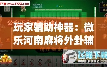 玩家辅助神器：微乐河南麻将外卦辅助软件下载(透视)”开挂辅助脚本+详细开挂安装教程