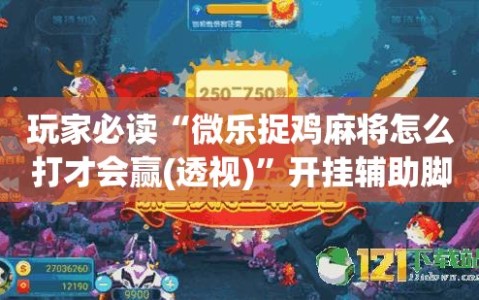 玩家必读“微乐捉鸡麻将怎么打才会赢(透视)”开挂辅助脚本+详细开挂安装教程