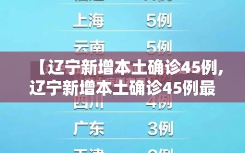 【辽宁新增本土确诊45例,辽宁新增本土确诊45例最新消息】