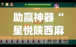 助赢神器“星悦陕西麻将有挂吗”开挂(透视)最新辅助详细