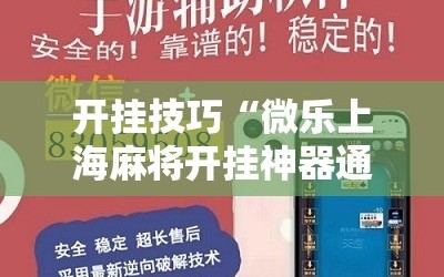 开挂技巧“微乐上海麻将开挂神器通用版”细辅助教程分享