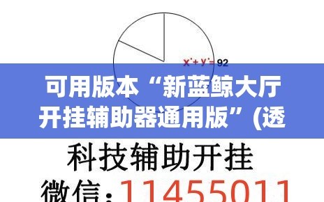 可用版本“新蓝鲸大厅开挂辅助器通用版”(透视挂)辅助下载教程