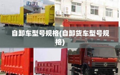 自卸车型号规格(自卸货车型号规格)