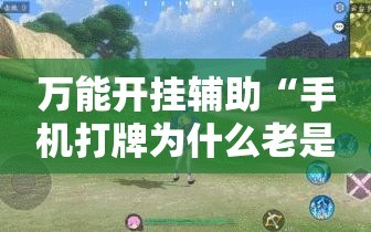 万能开挂辅助“手机打牌为什么老是输怎么赢”其实确实有挂