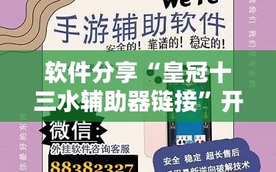 软件分享“皇冠十三水辅助器链接”开挂辅助脚本+详细开挂安装教程