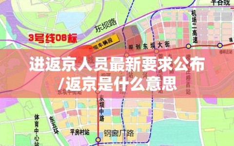 进返京人员最新要求公布/返京是什么意思