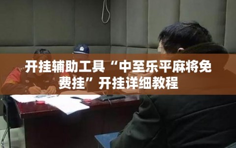 开挂辅助工具“中至乐平麻将免费挂”开挂详细教程