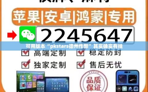 可用版本“pkstars德州作弊”其实确实有挂