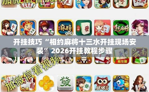 开挂技巧“相约麻将十三水开挂现场安装”2026开挂教程步骤
