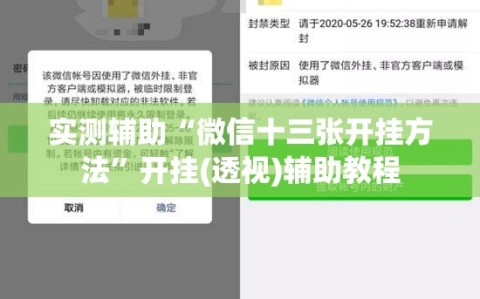 实测辅助“微信十三张开挂方法”开挂(透视)辅助教程