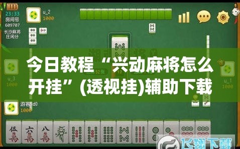 今日教程“兴动麻将怎么开挂”(透视挂)辅助下载教程
