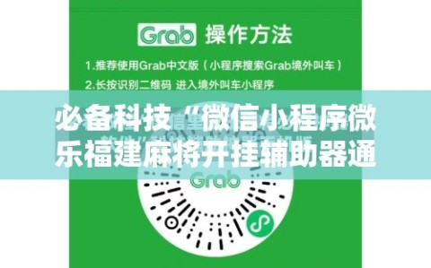 必备科技“微信小程序微乐福建麻将开挂辅助器通用版”2026开挂教程步骤