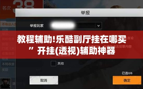 教程辅助!乐酷副厅挂在哪买”开挂(透视)辅助神器