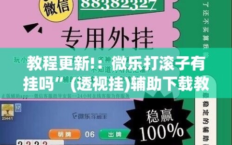 教程更新!：微乐打滚子有挂吗”(透视挂)辅助下载教程