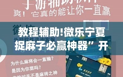 教程辅助!微乐宁夏捉麻子必赢神器”开挂(透视)辅助神器