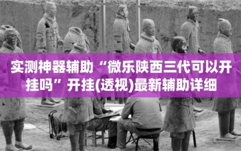 实测神器辅助“微乐陕西三代可以开挂吗”开挂(透视)最新辅助详细