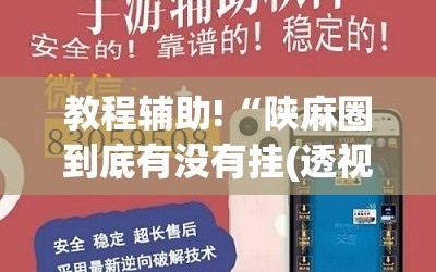 教程辅助!“陕麻圈到底有没有挂(透视)”开挂辅助脚本+详细开挂安装教程