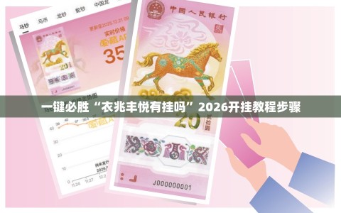 一键必胜“衣兆丰悦有挂吗”2026开挂教程步骤