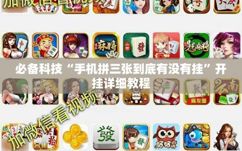 必备科技“手机拼三张到底有没有挂”开挂详细教程