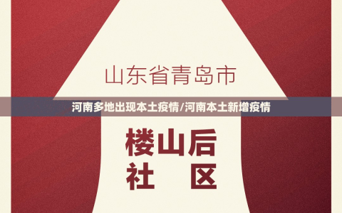 河南多地出现本土疫情/河南本土新增疫情