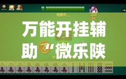 万能开挂辅助“微乐陕西麻将有挂吗免费(透视)”开挂辅助脚本+详细开挂安装教程