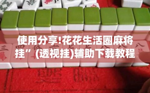 使用分享!花花生活圈麻将挂”(透视挂)辅助下载教程