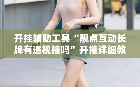 开挂辅助工具“靓点互动长牌有透视挂吗”开挂详细教程
