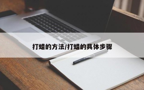 打蜡的方法/打蜡的具体步骤