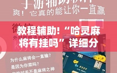 教程辅助!“哈灵麻将有挂吗”详细分享装挂步骤