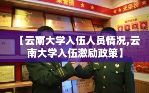 【云南大学入伍人员情况,云南大学入伍激励政策】