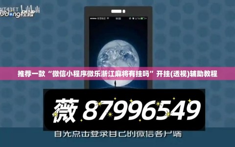 推荐一款“微信小程序微乐浙江麻将有挂吗”开挂(透视)辅助教程