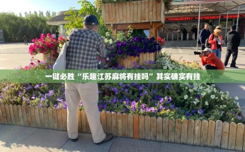 一键必胜“乐趣江苏麻将有挂吗”其实确实有挂