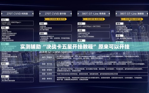 实测辅助“决战卡五星开挂教程”原来可以开挂