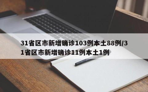 31省区市新增确诊103例本土88例/31省区市新增确诊11例本土1例