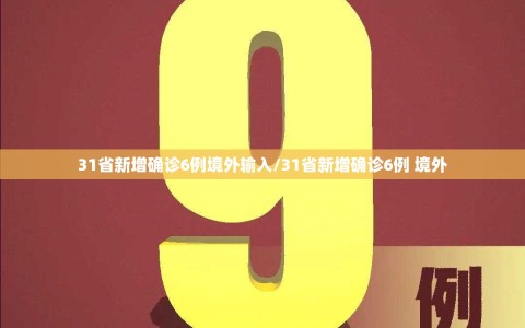 31省新增确诊6例境外输入/31省新增确诊6例 境外
