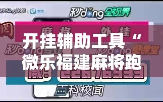 开挂辅助工具“微乐福建麻将跑得快怎么开挂”详细开挂教程