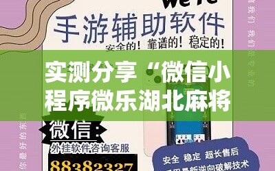 实测分享“微信小程序微乐湖北麻将有挂吗”开挂辅助脚本+详细开挂安装教程