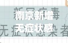 南京新增无症状感染者抗体阳性(南京新增无症状感染者抗体阳性是什么)