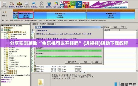 分享实测辅助“金乐桃可以开挂吗”(透视挂)辅助下载教程