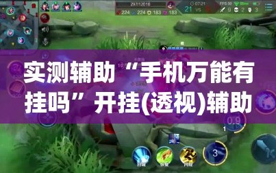 实测辅助“手机万能有挂吗”开挂(透视)辅助神器
