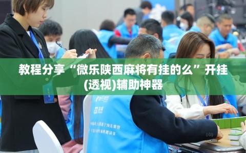 教程分享“微乐陕西麻将有挂的么”开挂(透视)辅助神器