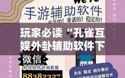 玩家必读“孔雀互娱外卦辅助软件下载”详细外挂透视辅助软件教程