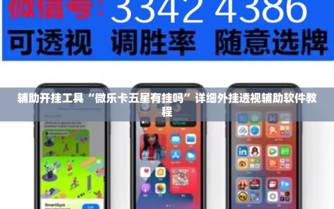 辅助开挂工具“微乐卡五星有挂吗”详细外挂透视辅助软件教程