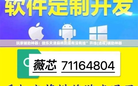 玩家辅助神器：微乐天津麻将到底有没有挂”开挂(透视)辅助神器